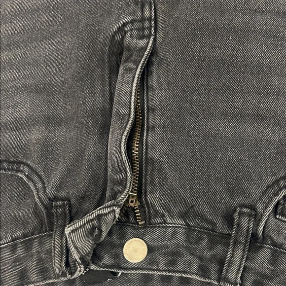 Cider Black Straight Leg Women's Jeans - Picture 3 of 6